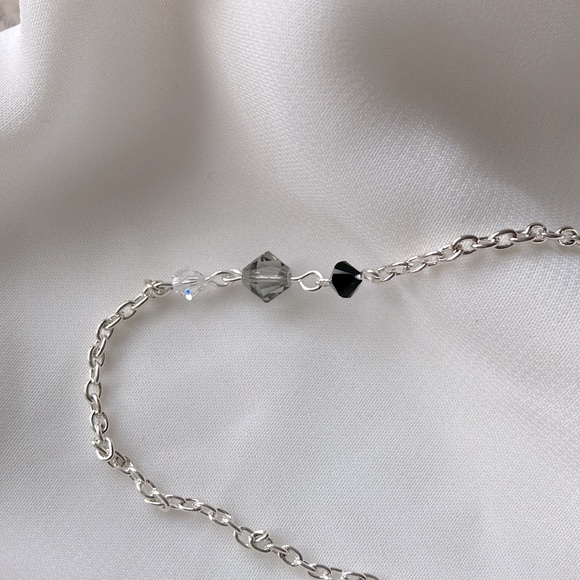 Extra Long Crystal Necklace - Picture 4 of 8